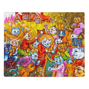 Cat Musical Band Jigsaw Puzzle