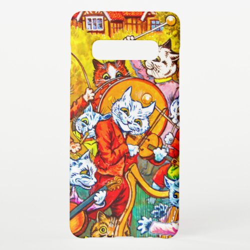 Cat Musical Band Samsung Galaxy S10 Case