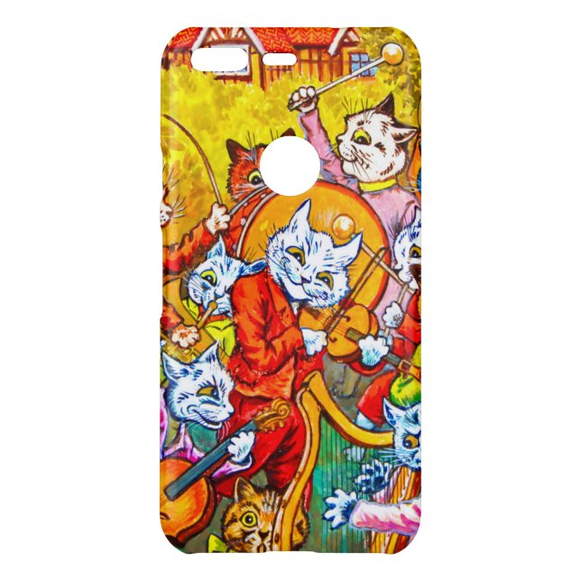 Cat Musical Band Uncommon Google Pixel Case (Back)
