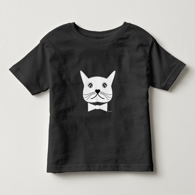 Cat- My funny cross-eyed Cat, Cool Babys Toddler T-shirt (Front)