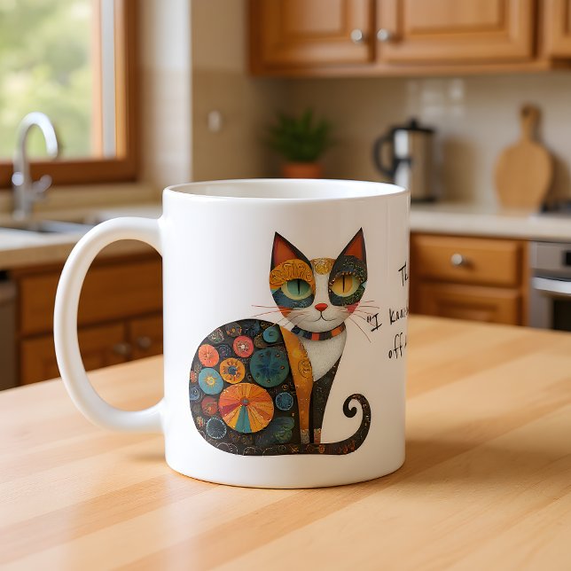Cat: My "I Knocked Something off the Table" Face  Coffee Mug (Creator Uploaded)