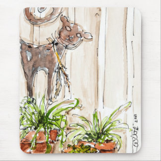 Cat-n-Mouse Humor Mouse Pad