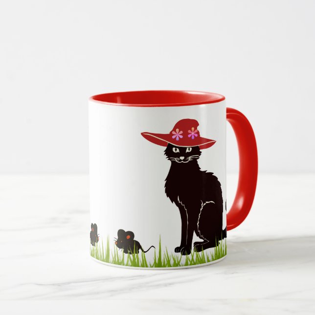 Cat n Mouse Mug (Front Right)