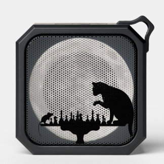 Cat N Mouse Play Chess Full Moon Bluetooth Speaker