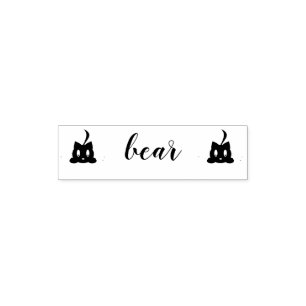 Cat name stamp, custom cat stamp, cat name stamps