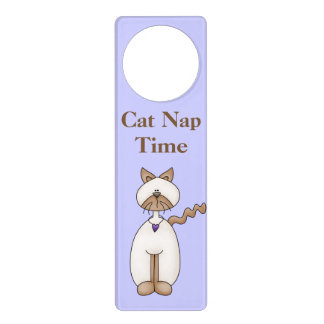 Cat Nap Door Hanger