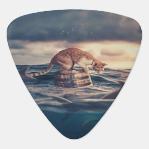 Cat Nap Dream or Nightmare Guitar Pick