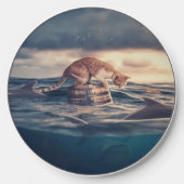 Cat Nap Dream or Nightmare Wireless Charger (Front)