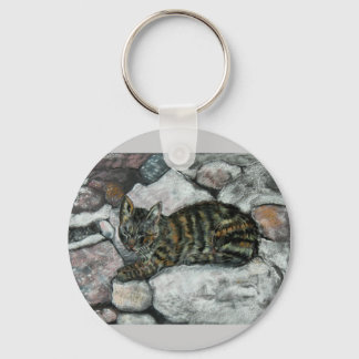 Cat Nap Keychain