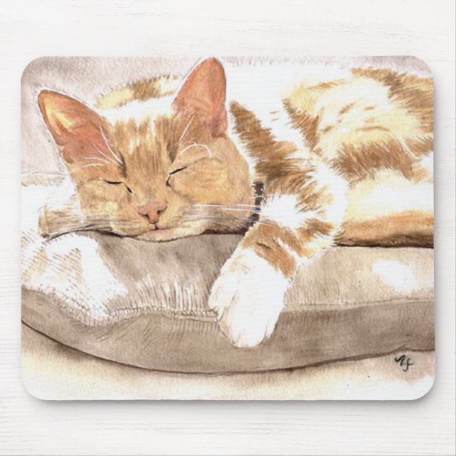 Cat Nap Mousepad (Front)
