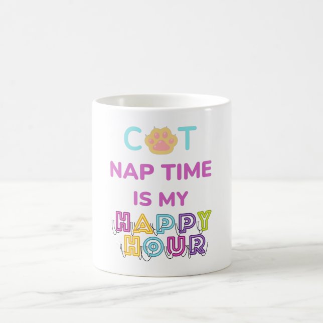 CAT NAp TIME Coffee Mug (Center)