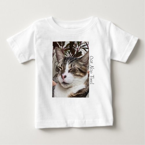 Cat Nap Time for Baby Baby T_Shirt