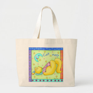 Cat Nap Tote Bag