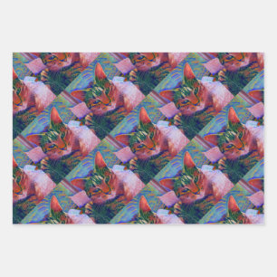 Cat Nap Wrapping Paper