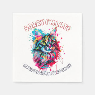 Cat Napkins