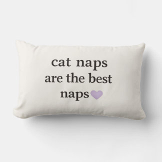 Cat Naps Are the Best Naps Pillow – Cozy Cat Café