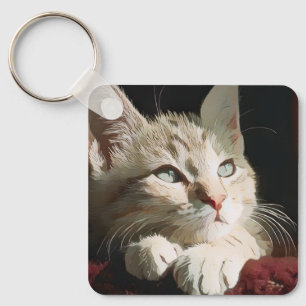 cat,nature,pet keychain