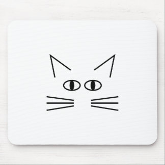 Cat neb contour mouse pad