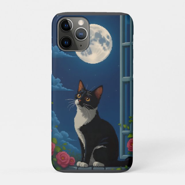 Cat Night Case-Mate iPhone Case (Back)
