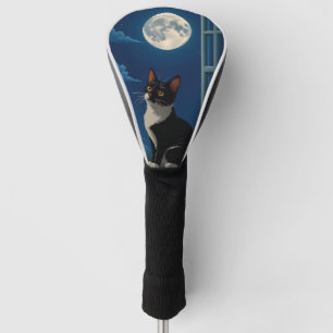 Cat Night & Day Golf Head Cover