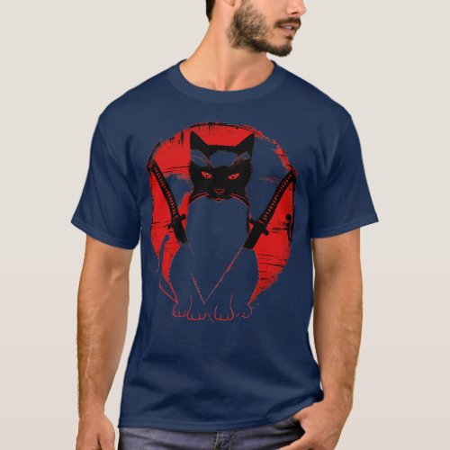 Cat Ninja Action Figure 1 T_Shirt