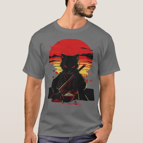 Cat Ninja In Order T_Shirt