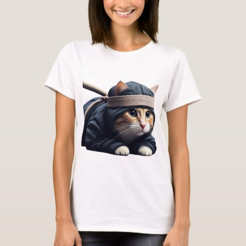 Cat Ninja Stealth Agility T_Shirt
