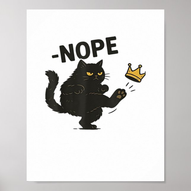 Cat No Kings In America  Poster (Front)