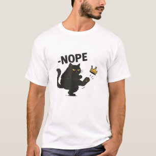 Cat No Kings In America  T-Shirt