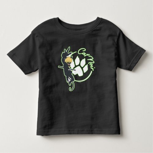 Cat Noir Badge Toddler T_shirt