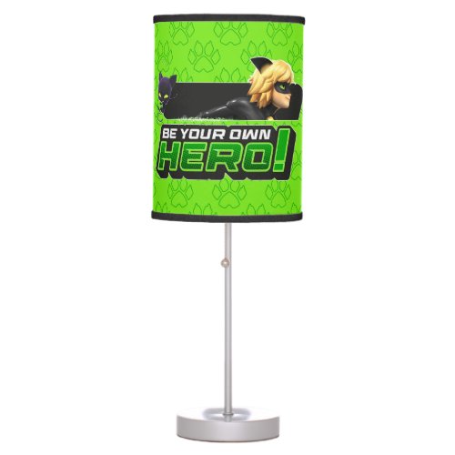 Cat Noir  Be Your Own Hero Table Lamp