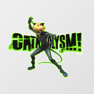 Cat Noir Cataclysm Wall Decal