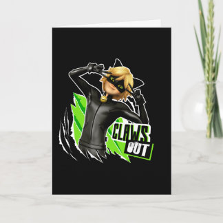 Cat Noir | Claws Out Graphic Card