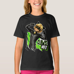 Cat Noir Claws Out Graphic T-Shirt