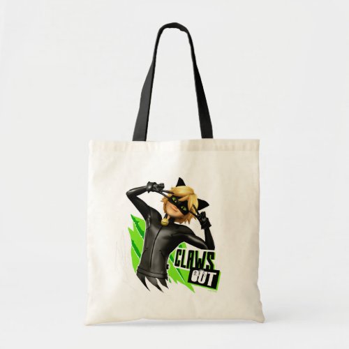 Cat Noir  Claws Out Graphic Tote Bag