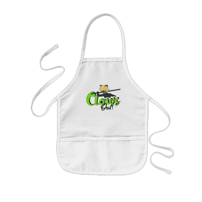 Cat Noir | Claws Out! Kids' Apron (Front)