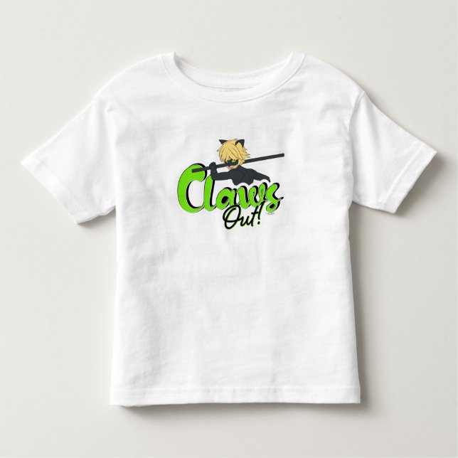 Cat Noir | Claws Out! Toddler T-shirt (Front)