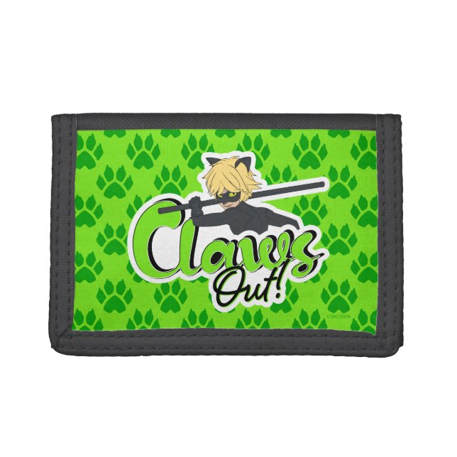 Cat Noir | Claws Out! Trifold Wallet (Front)