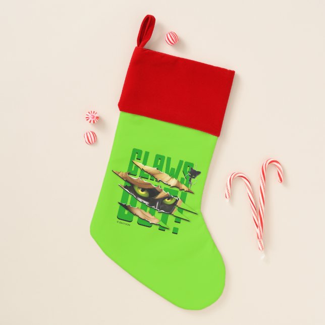 Cat Noir & Plagg | Claws Out Christmas Stocking (Front)