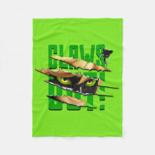 Cat Noir & Plagg Claws Out Fleece Blanket