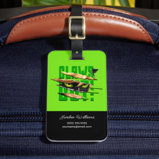 Cat Noir & Plagg | Claws Out Luggage Tag