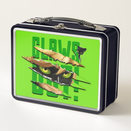 Cat Noir  Plagg  Claws Out Metal Lunch Box