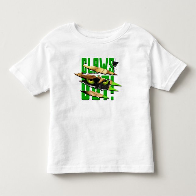 Cat Noir & Plagg | Claws Out Toddler T-shirt (Front)