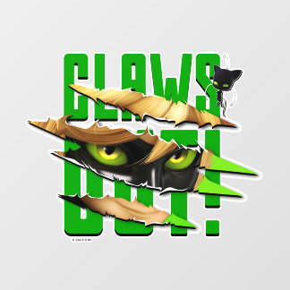 Cat Noir & Plagg | Claws Out Wall Decal