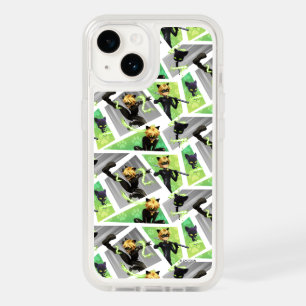 Cat Noir & Plagg Pattern OtterBox iPhone 14 Case
