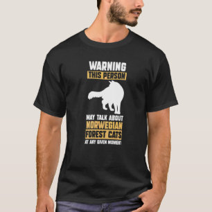 Cat Norwegian Forest  3 T-Shirt