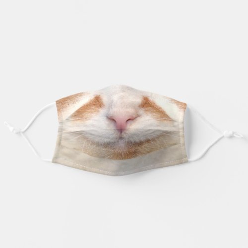 cat nose macro adult cloth face mask
