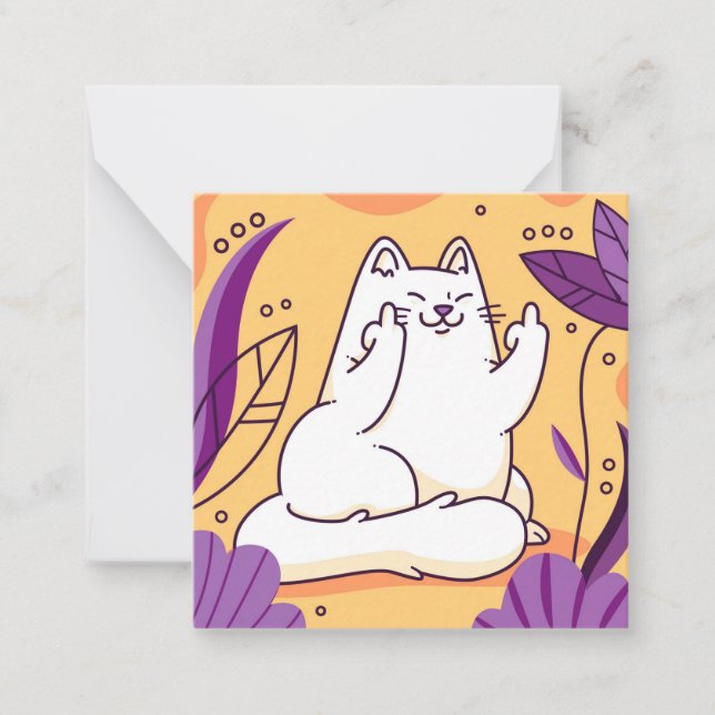 Cat Note Card (Front)
