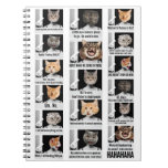 Cat Notebook at Zazzle