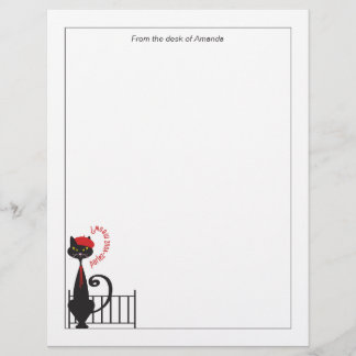 Cat Notepaper Stationery